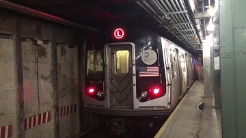 R143/R160 (L) trains terminating and wrong railing at Bedford Ave