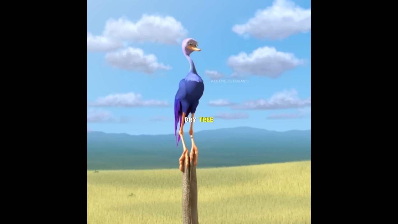 "The painful flight of the crane"