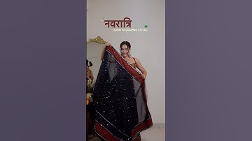 Dupatta Draping Styles For Navratri🦚💖 | #navratrispecial #navratrifashion #dupattastyling #fashion