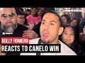 “TANK BY MURDER!” Rolly Romero GOES OFF! Reacts To Canelo Beating Munguia