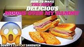 Blackstone Moons Over My Hammy On A Flat Top Griddle Denny S Copycat Breakfast Menu Youtube