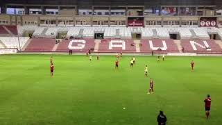 U-21 Albania National Team in practice a day before the match against U-21 Spain