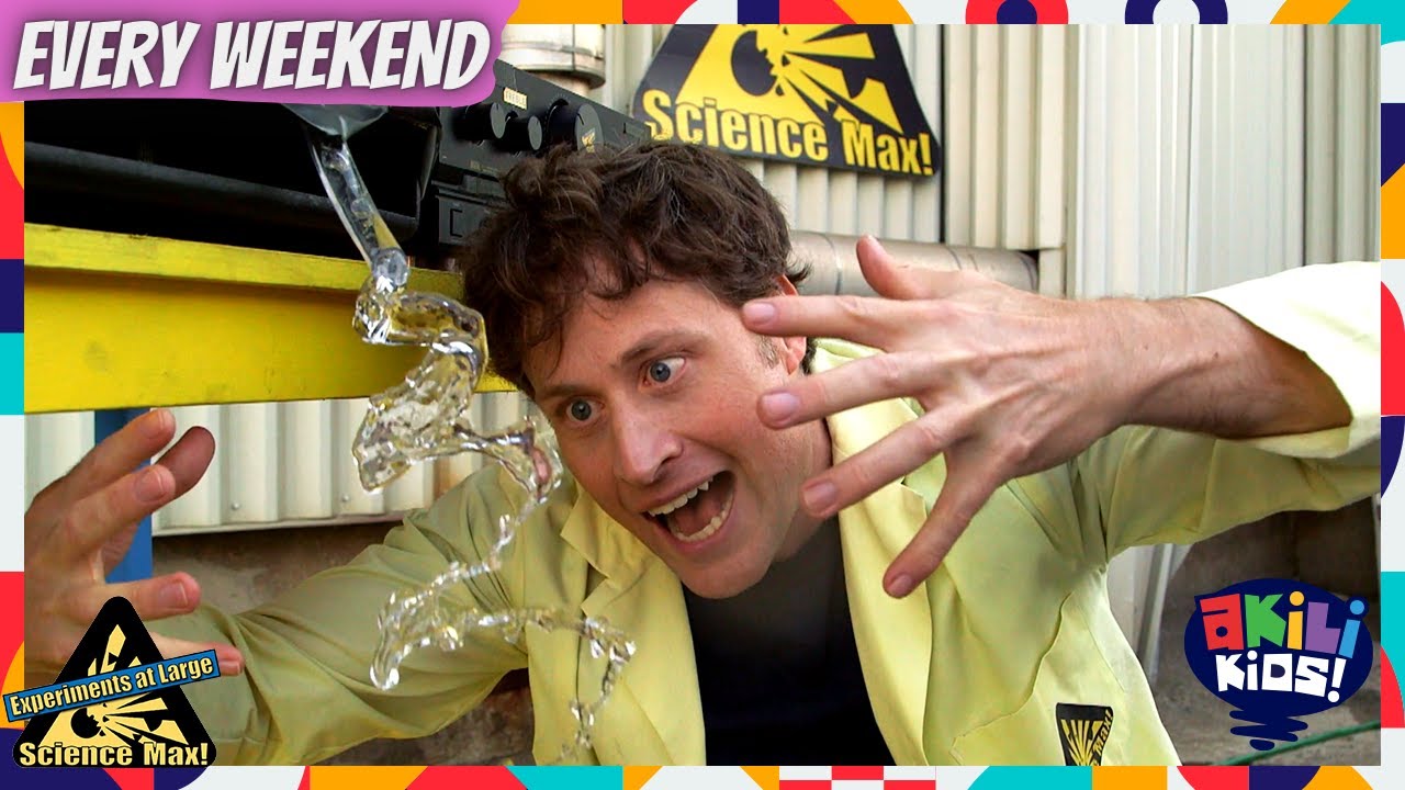 Science Max: Experiments At Large | Can You Bend Water? | Akili Kids!