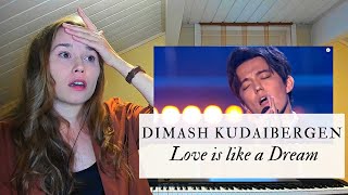 Finnish Vocal Coach Reaction: Dimash Kudaibergen "Love is like a Dream" (SUBS) // Äänikoutsi reagoi