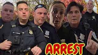 7 COPS TRY TO ARREST ME FOR FILMING!