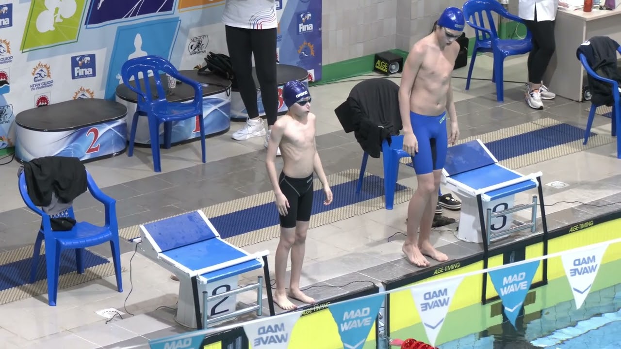 100 м на спине - мужчины. 10.02.2026, чемпионат ПКГО по плаванию.