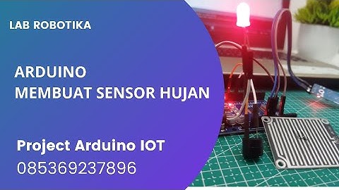 Arduino_Membuat sensor hujan