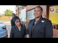Golding visits Haile Selassie High after murder of student