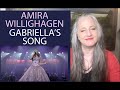 Voice Teacher Reaction to Amira Willighagen - Gabriella's Song 2018