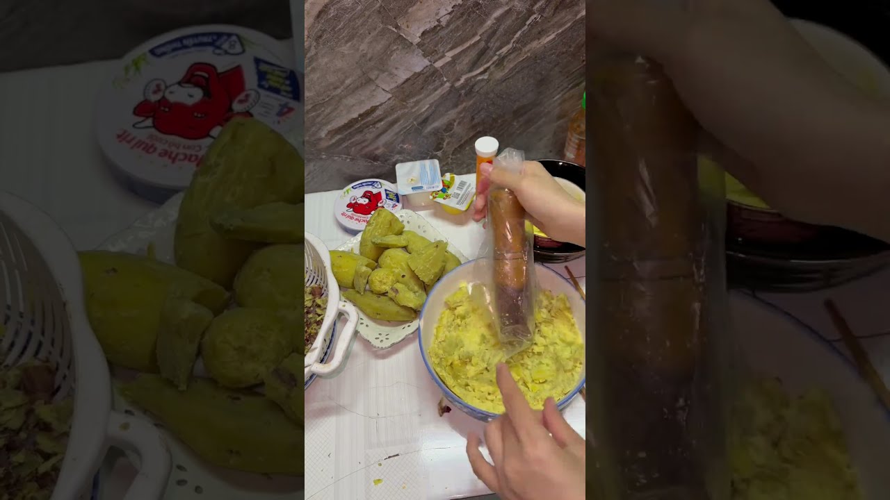 Tự làm mồi câu Khoai Lang - P.2 #fishing #cauca