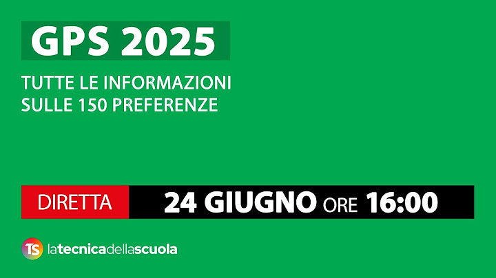 GPS 2025, tutte le informazioni sulle 150 preferenze