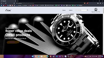 DEMO Website Bán Đồng Hồ