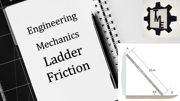 Ladder Friction | Engineering Mechanics