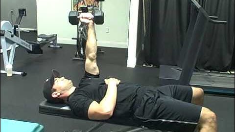 Supine SA Dumbbell Protraction