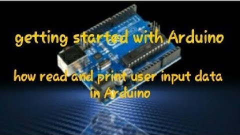 how to read user input in Arduino || program your Arduino to respond to user data.