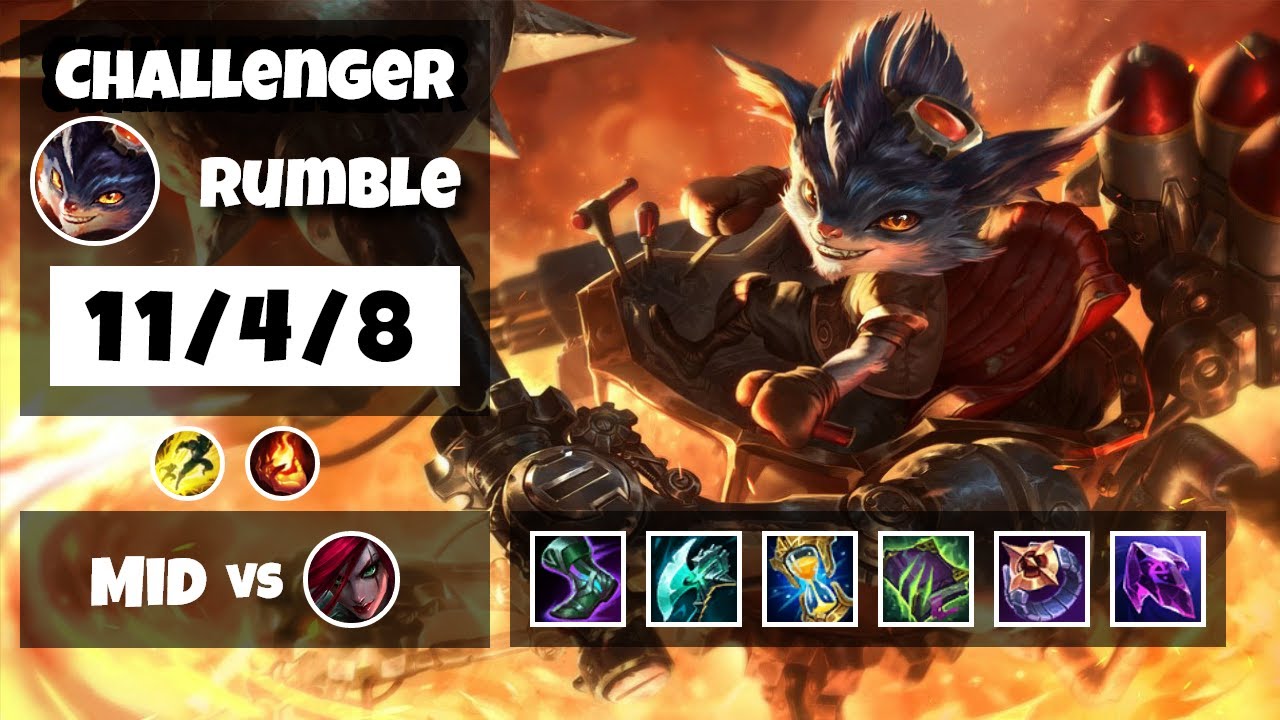Rumble 11.17 Gameplay Challenger S11 Mid (11/4/8) - BR