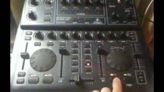My first iPhone video - Mixing with my BCD2000 and Virtual DJ