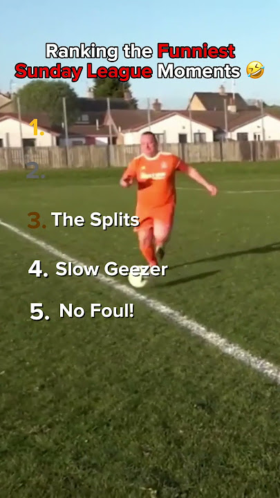Ranking the Funniest Sunday League Moments! 🤣
