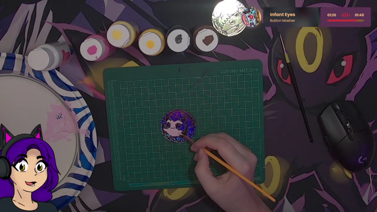 Arts and Crafts Monday -Pokemon Coin Painting!