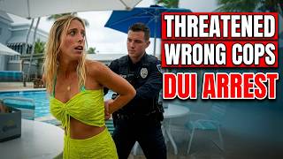 Entitled Karen Threatened the Wrong Cops: DUI Suspect Arrested After Accident