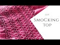 smocking Top Cutting And Stitching  सिर्फ एक मीटर में Smocking top| baby frock cutting and stitching