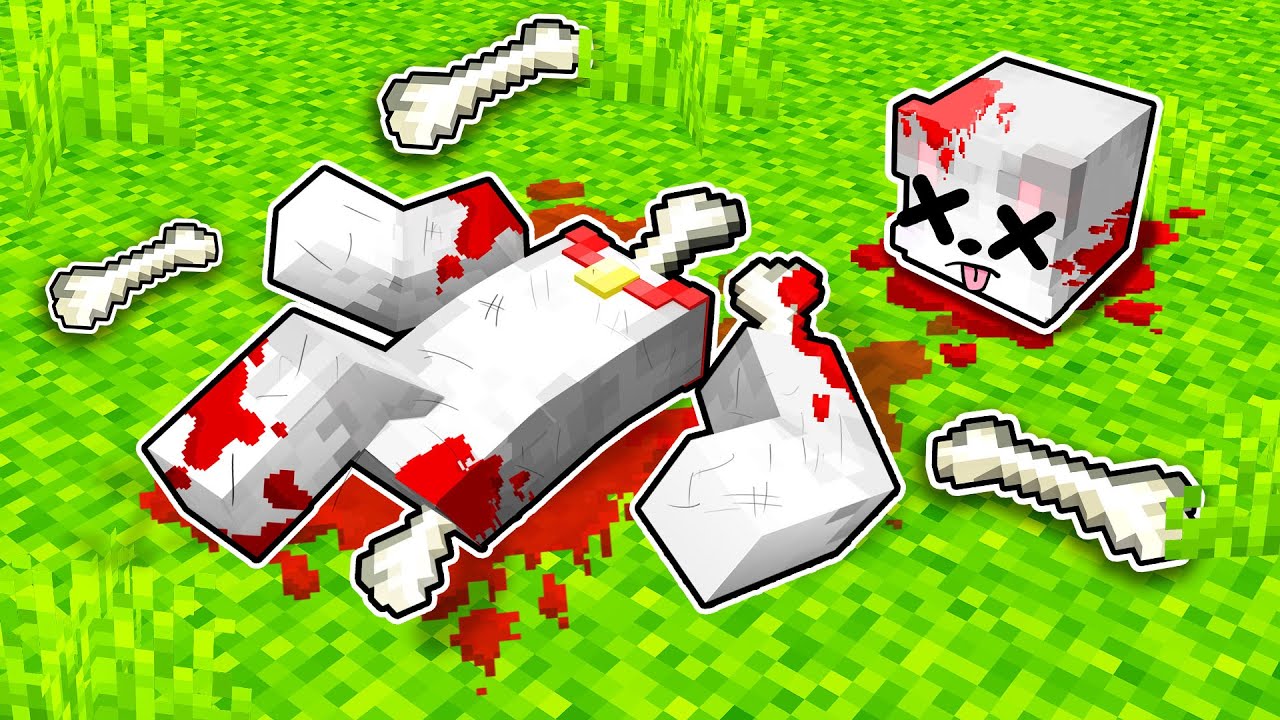 ⁣¡Me ROMPO TODOS LOS HUESOS en MINECRAFT! 🤕🦴