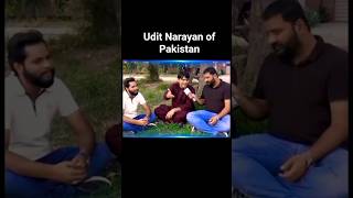 🕺 “Meet the Udit Narayan of Pakistan – Unbelievable Voice Twin! 🎤✨” #shorts