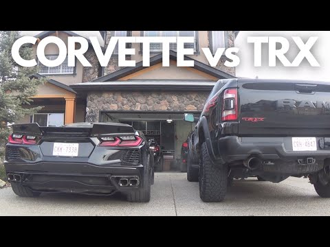 C8 Corvette vs Ram TRX : Which Exhaust is Louder?