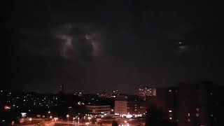 Storm over Krakow, Poland - 12 August 2019