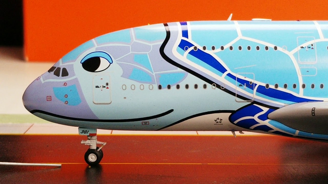 JC Wings 200 ANA-All Nippon Airways A380-800(Flying Honu/Blue Sea  Turtle
