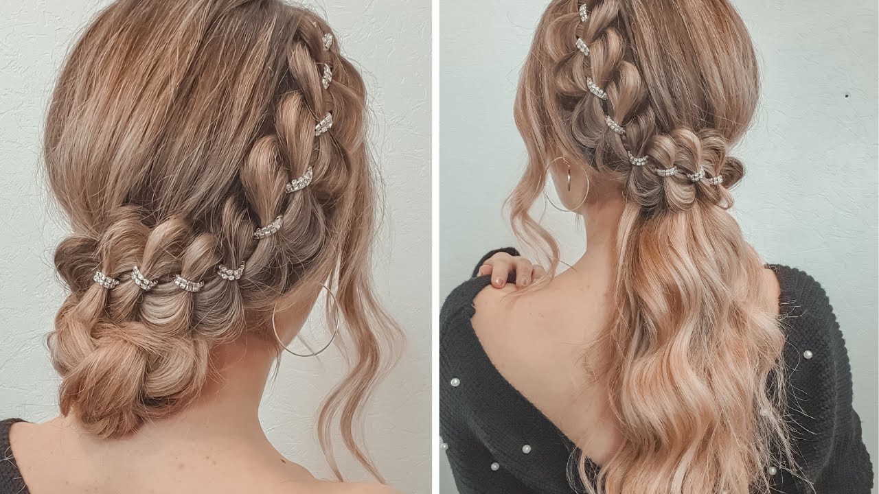 CHIGNON MARIAGE facile à faire - TUTO CHIGNON invité mariage - COIFFURE