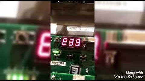 Error code E33/Subcode - 101 solve monarch controller