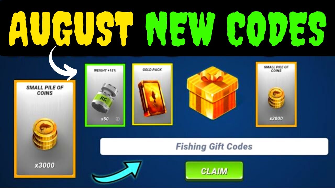 Fishing Clash Codes Fishing Clash Codes August 2022 Fishing Clash