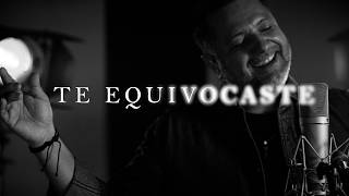Jorge Rojas - Te Equivocaste (Video en estudio)