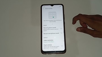 how to enable screen recording in oppo A9 2020, oppo A9 2020 enable screen recordings setting