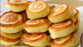 Пышные Оладьи как Пух! Проще и Вкуснее Рецепта Вы Не Найдете! Мой Секрет Пышных Оладушек!