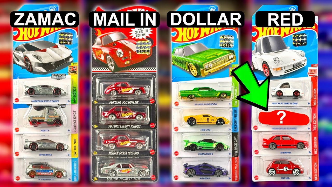 Every 2024 Hot Wheels Store Exclusive - YouTube