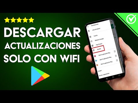 Cómo Configurar Descargas de Play Store para que solo se Hagan Cuando esté Conectado a WiFi