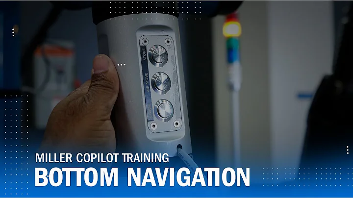 How to Navigate the Bottom Row – Miller® Copilot™ Cobot Training