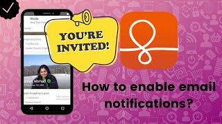 How to enable email notifications when someone invites you to an event in Couchsurfing? screenshot 4