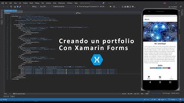 Creando un portafolio usando Xamarin Forms | Speed Code