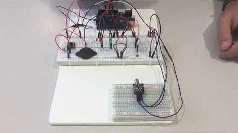 Allarme laser realizzato con Arduino. Progetto ARE 2016/2017