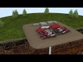 Animation of Hydraulic Fracturing (fracking)