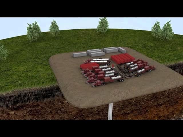 Animation of Hydraulic Fracturing (fracking) - YouTube