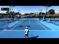 UTR Pro Tennis Series - Brisbane - Court 8 - 2 March