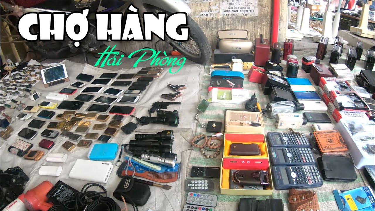 cho xe hai phong New Chợ đồ cũ tại Hải Phòng - Chợ hàng | Du lịch Hải Phòng