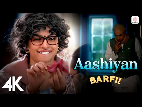 Aashiyan | 4K Video | Barfi |Pritam| Shreya Ghoshal |Nikhil Paul | Ranbir Kapoor | Priyanka Chopra 🌈