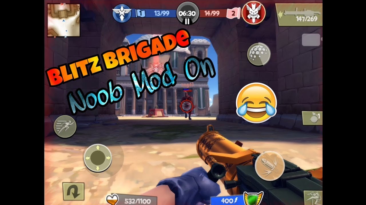 Blitz Brigade Noob Mod on 😂😂 YouTube