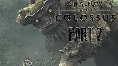 Shadow of the Colossus PS4 Gameplay Walkthrough Part 2 - QUADRATUS