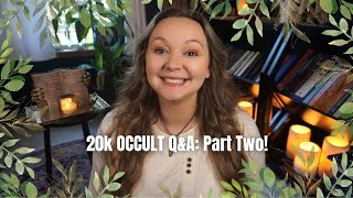 20k Q&A PART 2: Astral Realm, Conspiracies, Shamanism, Mental Health, My Personal Practice AND MORE!